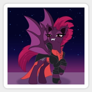 Tempest Shadow bat pony dressed scene Sticker